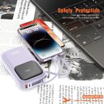 پاوربانک فست شارژ MOXOM MX-PB129 22.5W 20000mAh - تصویر 5