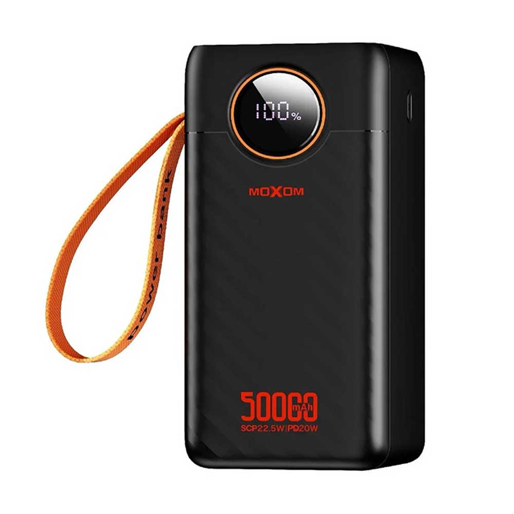 Moxom-MX-PB169-Power-Bank-50000mAh-PD-20W-SCP-22.jpg پاوربانک فست شارژ 50000 MOXOM MX-PB169 - تصویر 1