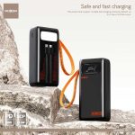 پاوربانک فست شارژ MOXOM MX-PB170 22.5W 30000mAh - تصویر 3