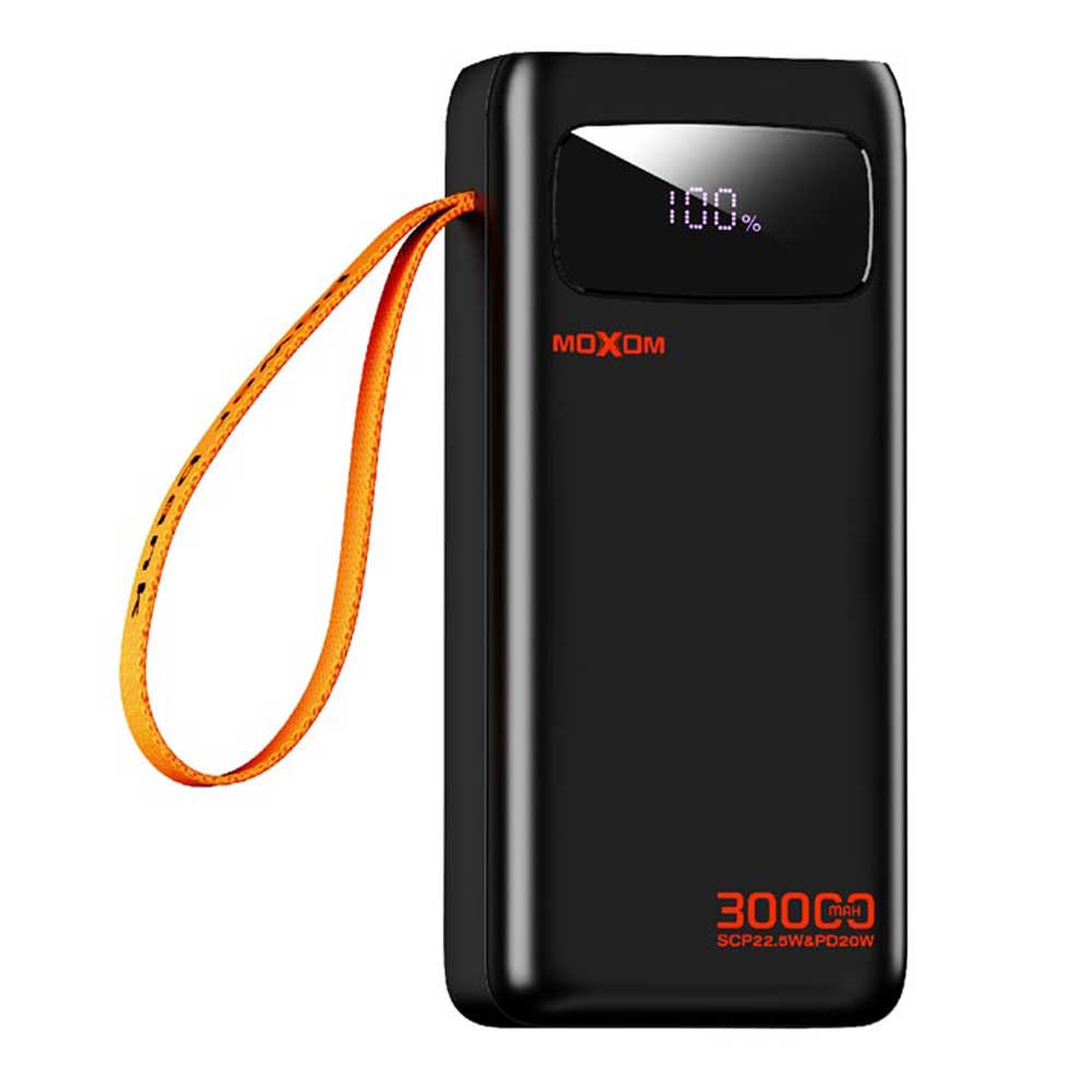Moxom-MX-PB170-30000mAh-Power-Bank-QC-3-7.jpg پاوربانک فست شارژ MOXOM MX-PB170 22.5W 30000mAh - تصویر 1