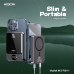 پاوربانک مگ سیف وایرلس موکسوم MOXOM MX-PB111 PD20W 15W 10000mAh - تصویر 2