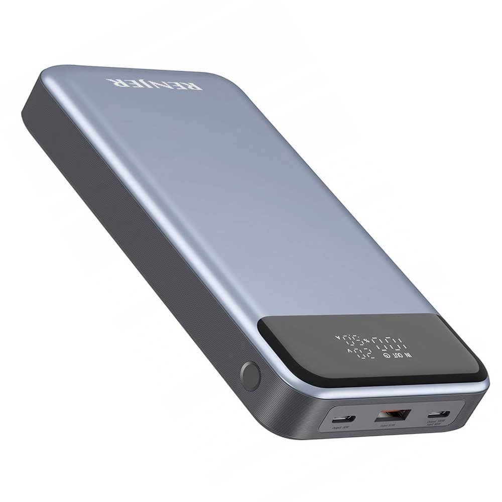 Power-Bank-Portable-10000mAh-Renjer-RJ-T2-22.5W-PD-QC-3.0-LCD.jpg پاوربانک فست شارژ 10000 میلی آمپر رنجر Renjer RJ-T1 22.5W PD QC 3.0 - تصویر 1