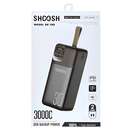 پاوربانک شوش SHOOSH SH130 30000mah