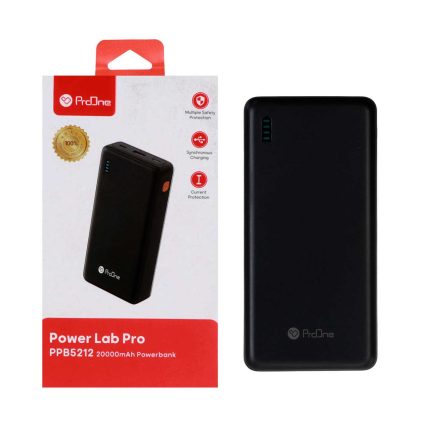 پاوربانک فست شارژ پرووان PROONE PPB5212 22.5W 20000MAH