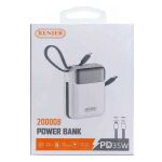 پاوربانک فست شارژ رنجر وایرلس 20000 میلی آمپر Renjer RJ-P245 35W